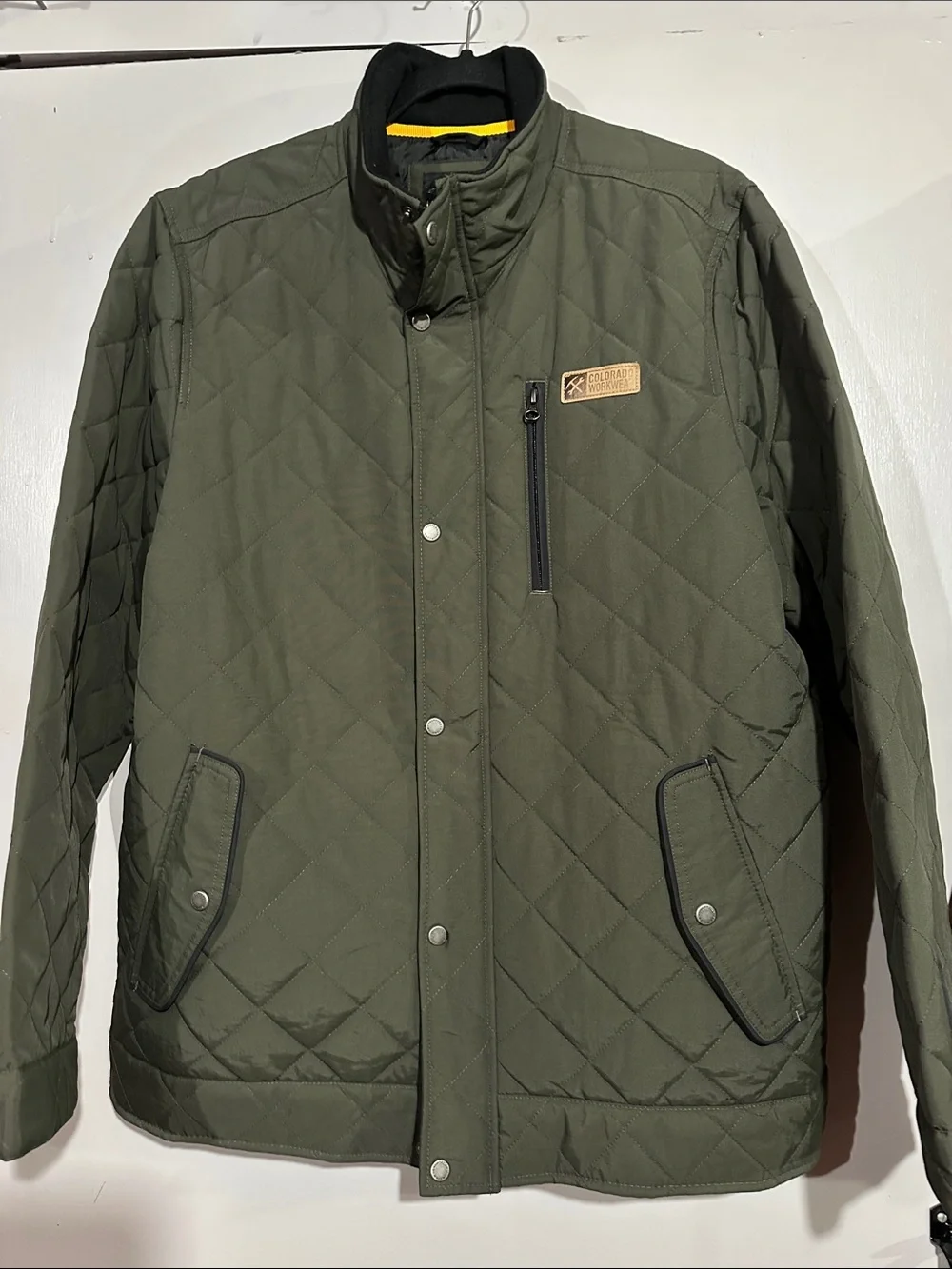 Tranquility by Colorado Clothing Olive Quilted Lightweight Jacket